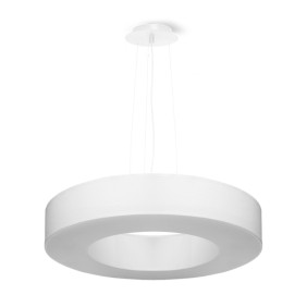 Żyrandol Saturno Slim 50 Biały
