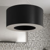 Żyrandol Saturno Slim 50 Czarny