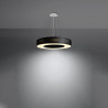 Żyrandol Saturno Slim 50 Czarny
