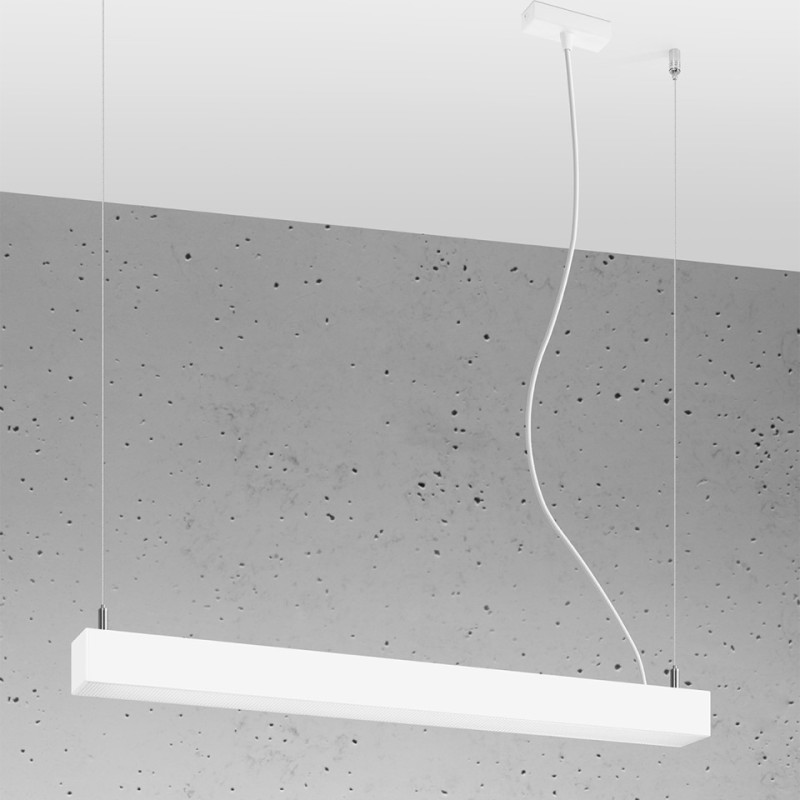 Lampa Wisząca Pinne 67 Biała 3000K