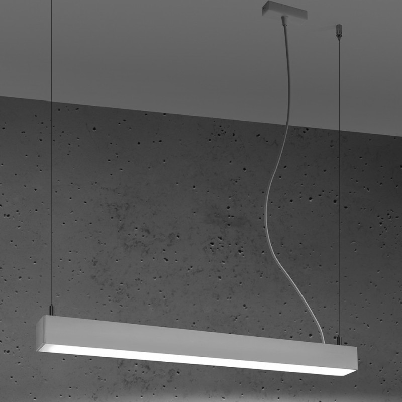 Lampa Wisząca Pinne 67 Biała 4000K