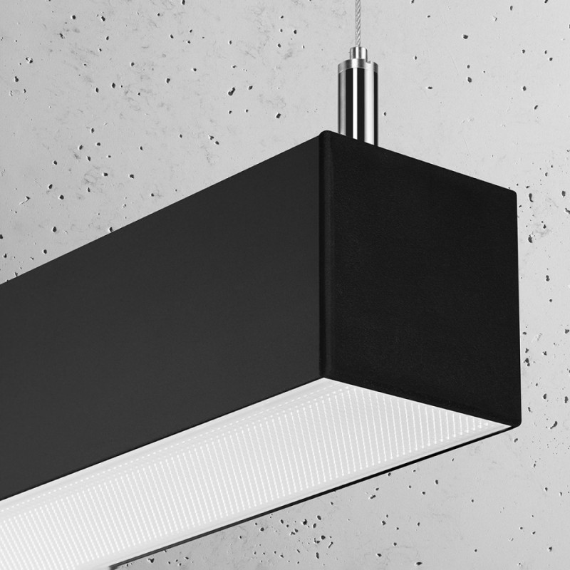 Lampa Wisząca Pinne 67 Czarna 4000K