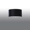 Plafon Otto 50 Czarny