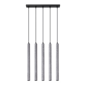 Lampa Wisząca Pastelo 5L Beton