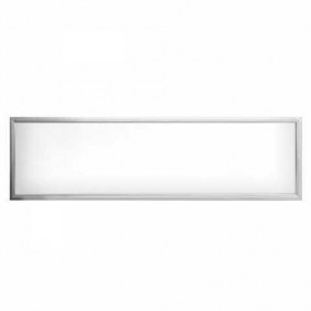 Panel LED 48W 120x30cm SREBRNA RAMKA - ART - biała dzienna