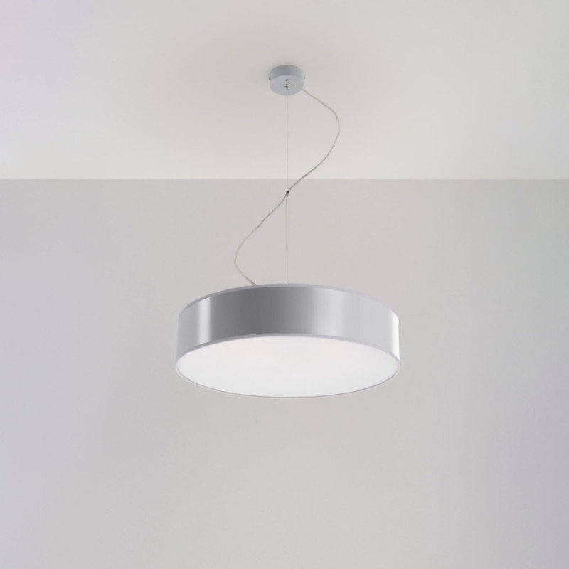 Lampa Wisząca Arena 45 Szara