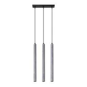 Lampa Wisząca Pastelo 3L Beton
