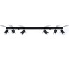 Plafon Ring 6L Czarny