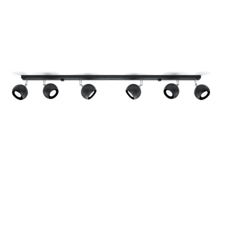 Plafon Oculare 6L Czarny