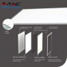Panel LED V-TAC 45W 600x600 A++ 120lm/W VT-6145 3000K 5400lm PMMA