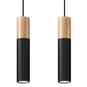 Lampa Wisząca Pablo 2 Czarna