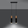 Lampa Wisząca Pablo 2 Czarna