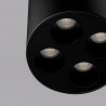 Plafon Zoe Czarny Led