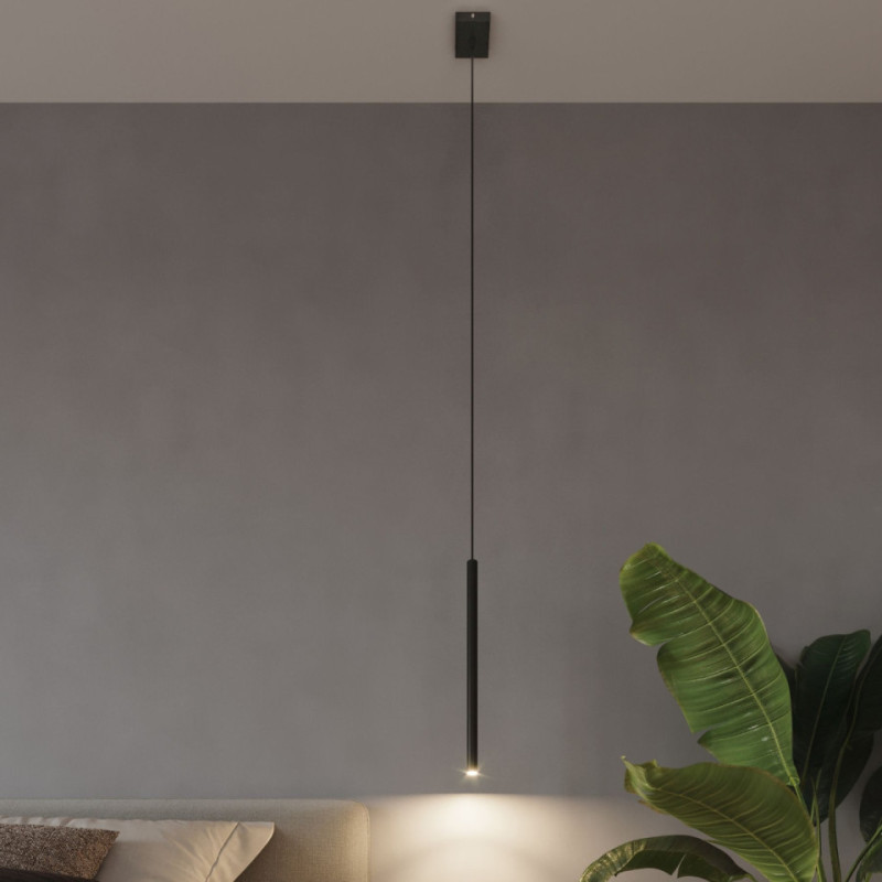Lampa Wisząca Pastelo 3 Czarna