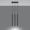 Lampa Wisząca Pastelo 3 Czarna