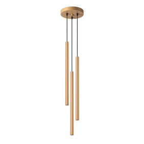 Lampa Wisząca Pastelo 3P Złota