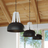 Lampa Wisząca Casco Czarna/Biała