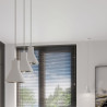 Lampa Wisząca Tazila 3 Biała [Es111]