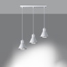 Lampa Wisząca Tazila 3 Biała [Es111]