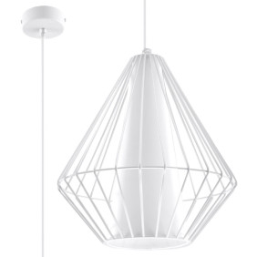 Lampa Wisząca Demi Biała