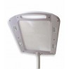 Lampka do czytania LED z lupą powiększającą