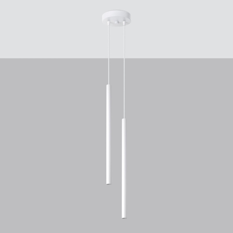 Lampa Wisząca Pastelo 2 Biała