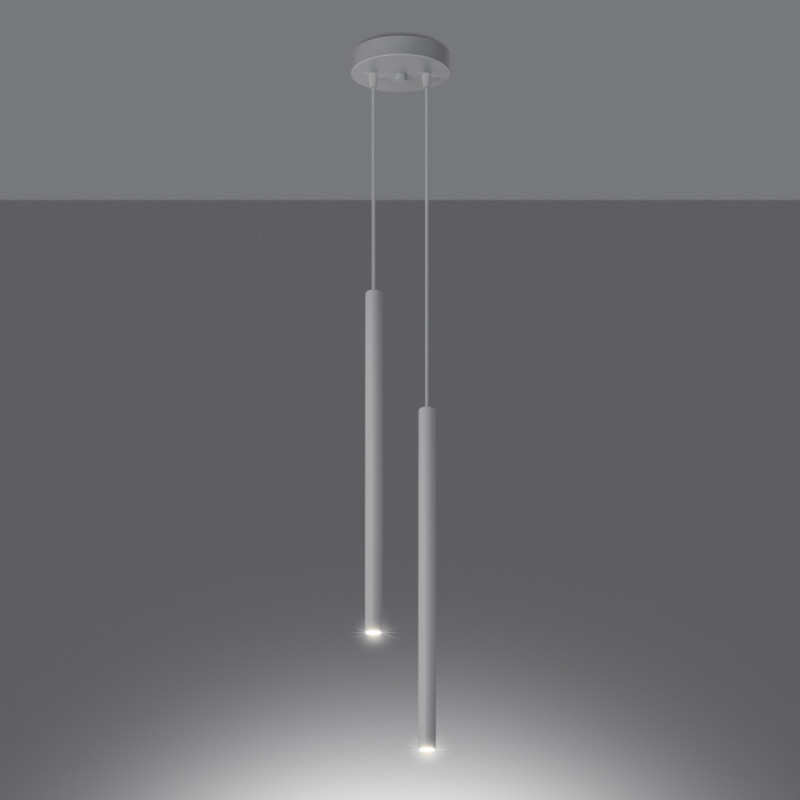 Lampa Wisząca Pastelo 2 Biała