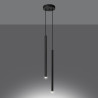 Lampa Wisząca Pastelo 2 Czarna