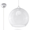 Lampa Wisząca Ball Transparentny