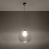 Lampa Wisząca Ball Transparentny