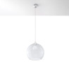 Lampa Wisząca Ball Transparentny