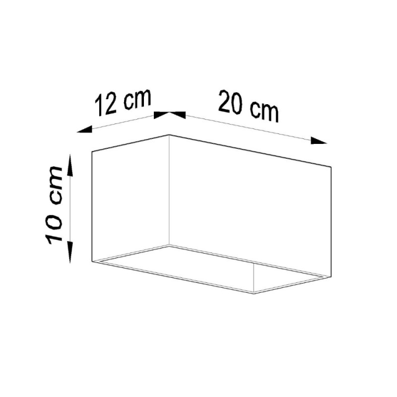 Kinkiet Quad Maxi Biały