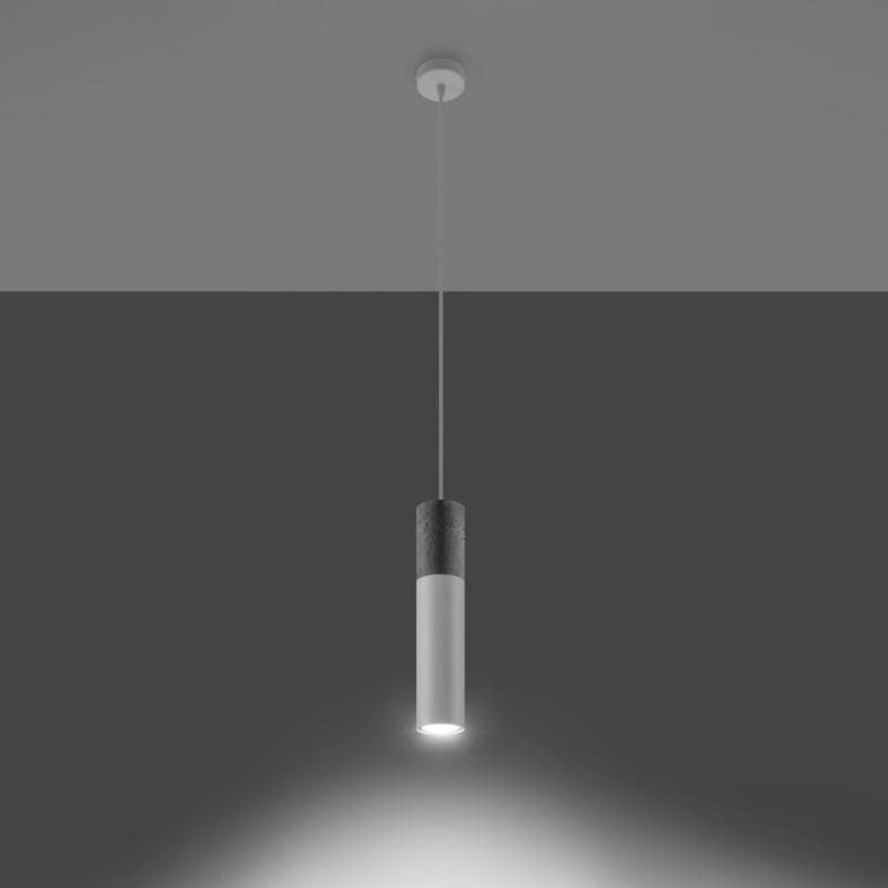 Lampa Wisząca Borgio 1 Biały