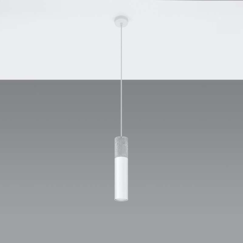 Lampa Wisząca Borgio 1 Biały