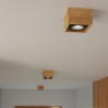 Plafon Quatro 1 Naturalne Drewno