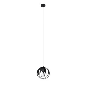 Lampa Wisząca Tulos 1 Czarna