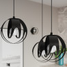 Lampa Wisząca Tulos 1 Czarna