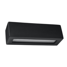 Kinkiet Ceramiczny Vega Czarny