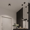 Lampa Wisząca Quad 1 Czarny