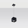 Lampa Wisząca Quad 1 Czarny