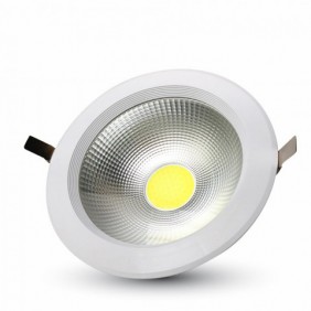 Oprawa 40W LED V-TAC COB Downlight Okrągły A++ 120lm/W VT-26451 4500K 4800lm
