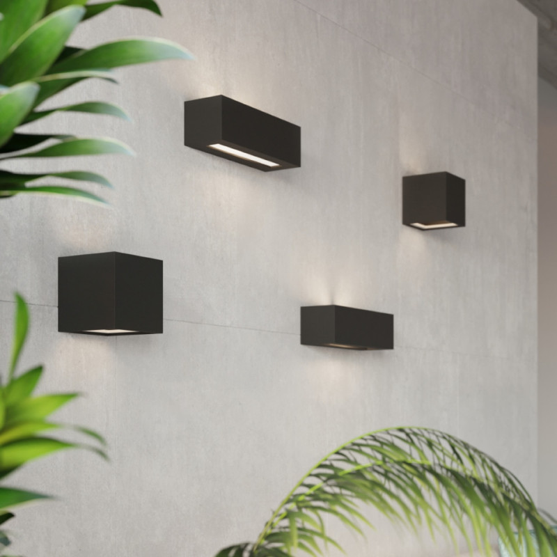 Kinkiet Ceramiczny Leo Czarny
