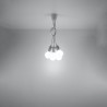 Lampa Wisząca Diego 5 Biała