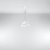 Lampa Wisząca Diego 5 Biała