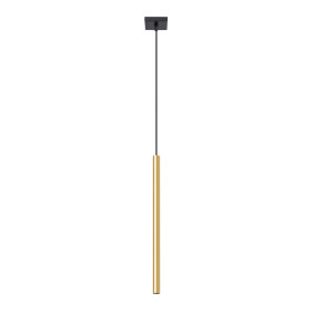 Lampa Wisząca Pastelo 1 Złoty Połysk