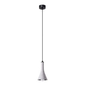 Lampa Wisząca Rea 1 Beton