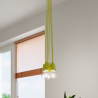 Lampa Wisząca Diego 3 Żółta