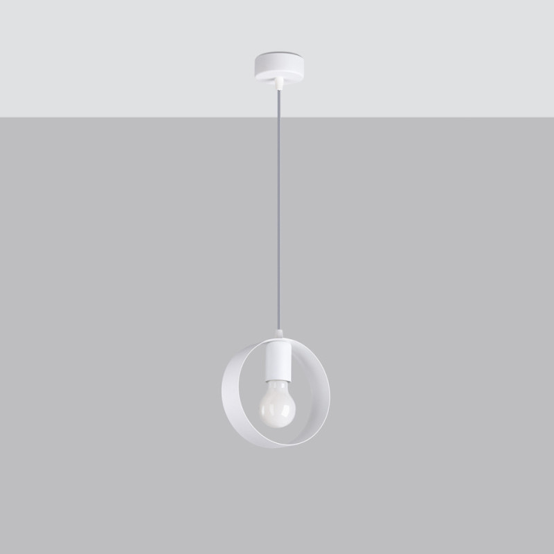 Lampa Wisząca Titran 1 Biała