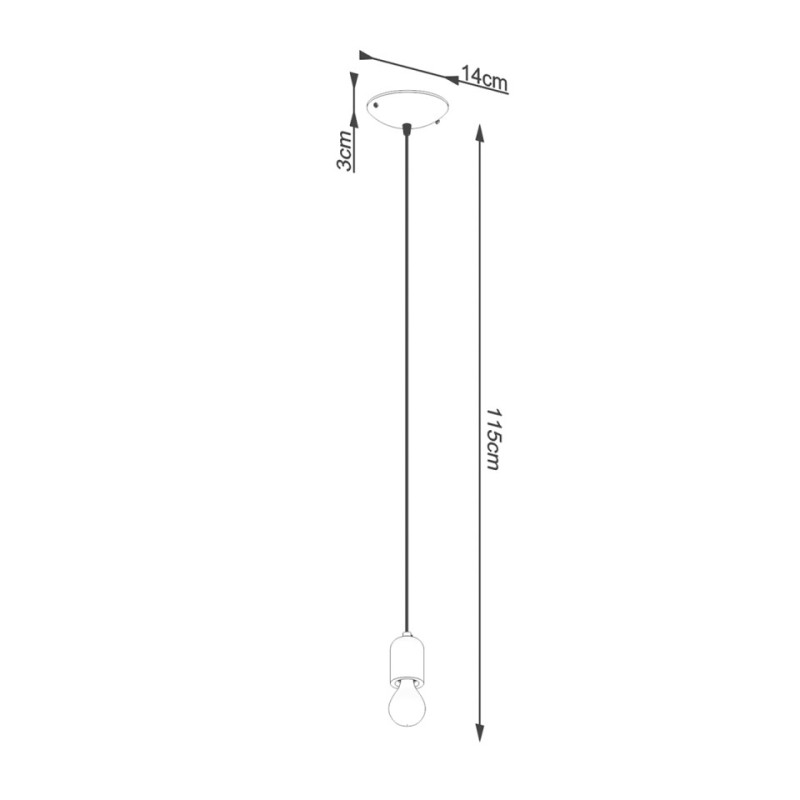 Lampa Wisząca Neso 1