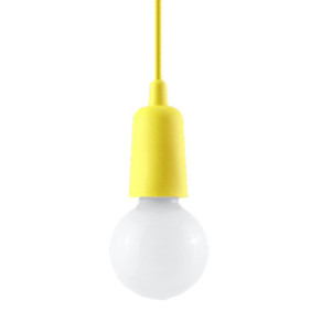Lampa Wisząca Diego 1 Żółta